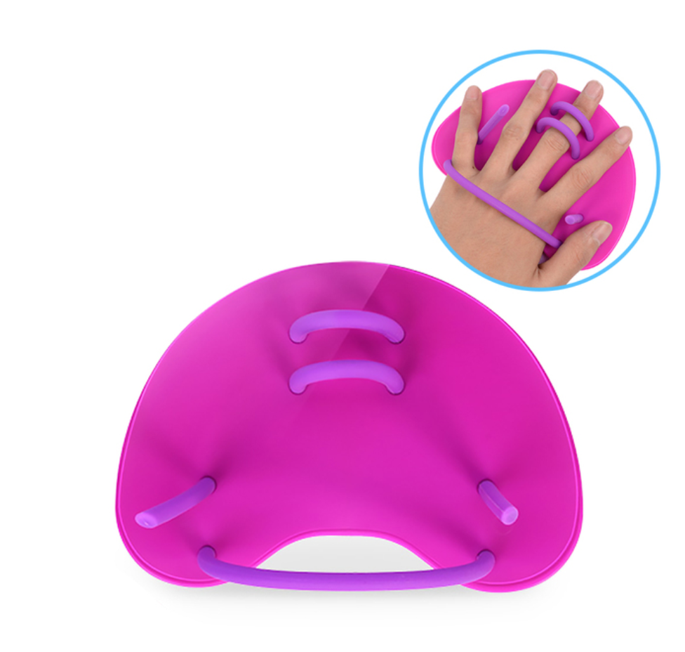 Finger-Paddles in Pink – Verbesserung der Kraultechnik
