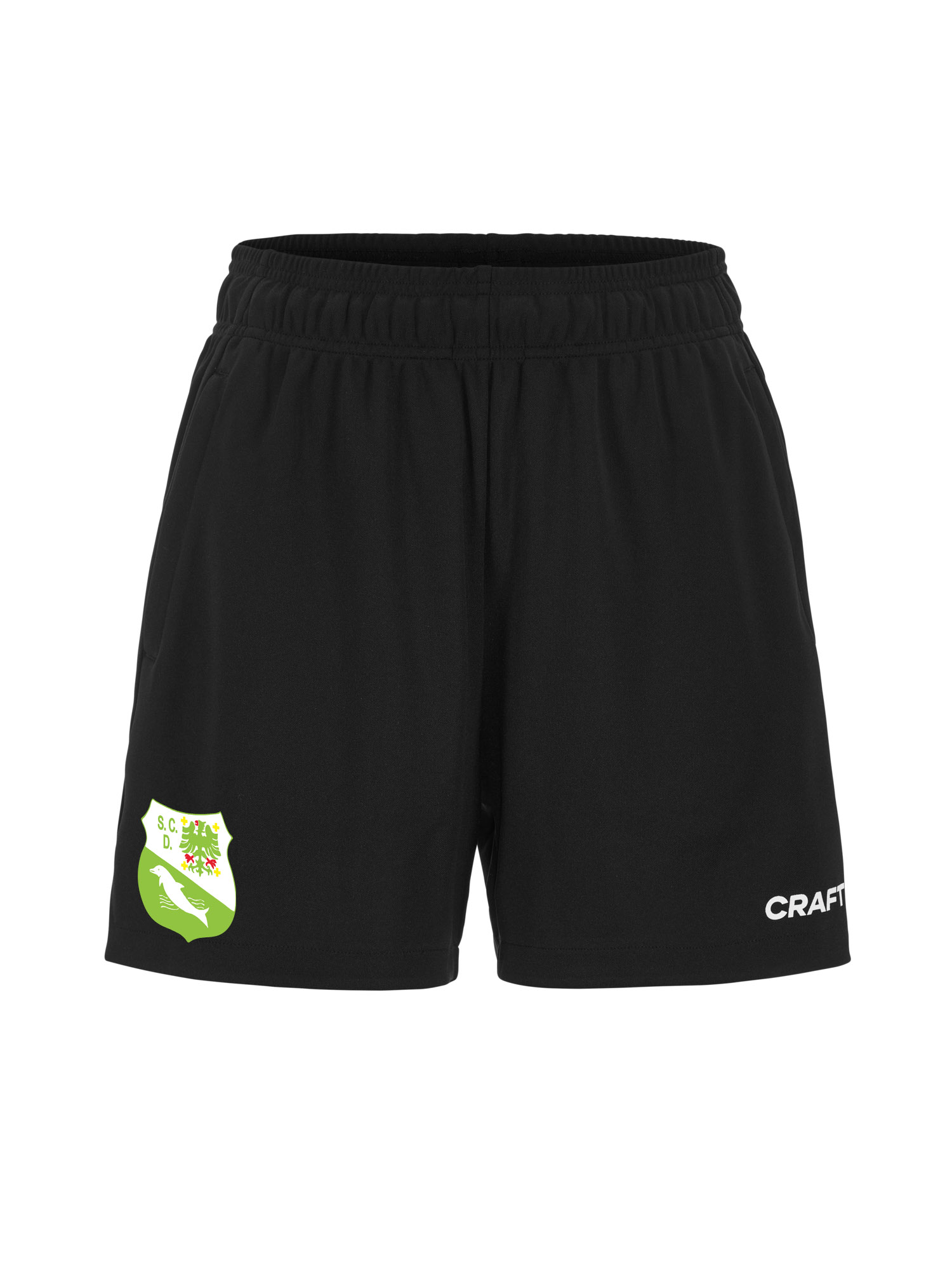 Team Zip Pocket Shorts für Damen