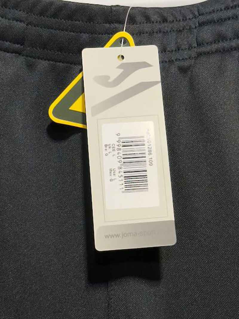 Joma - Hose schwarz/gelb - L