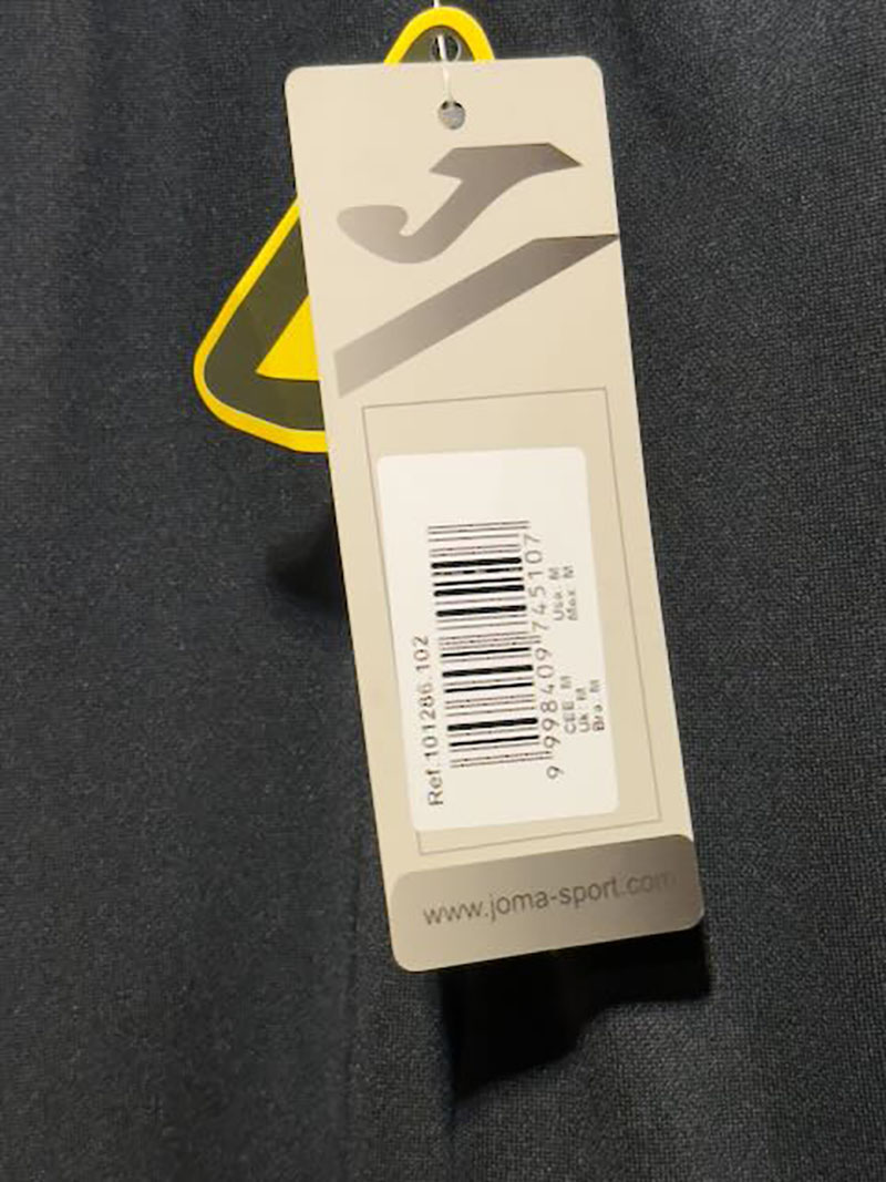 Joma - Hose schwarz/weiß - M