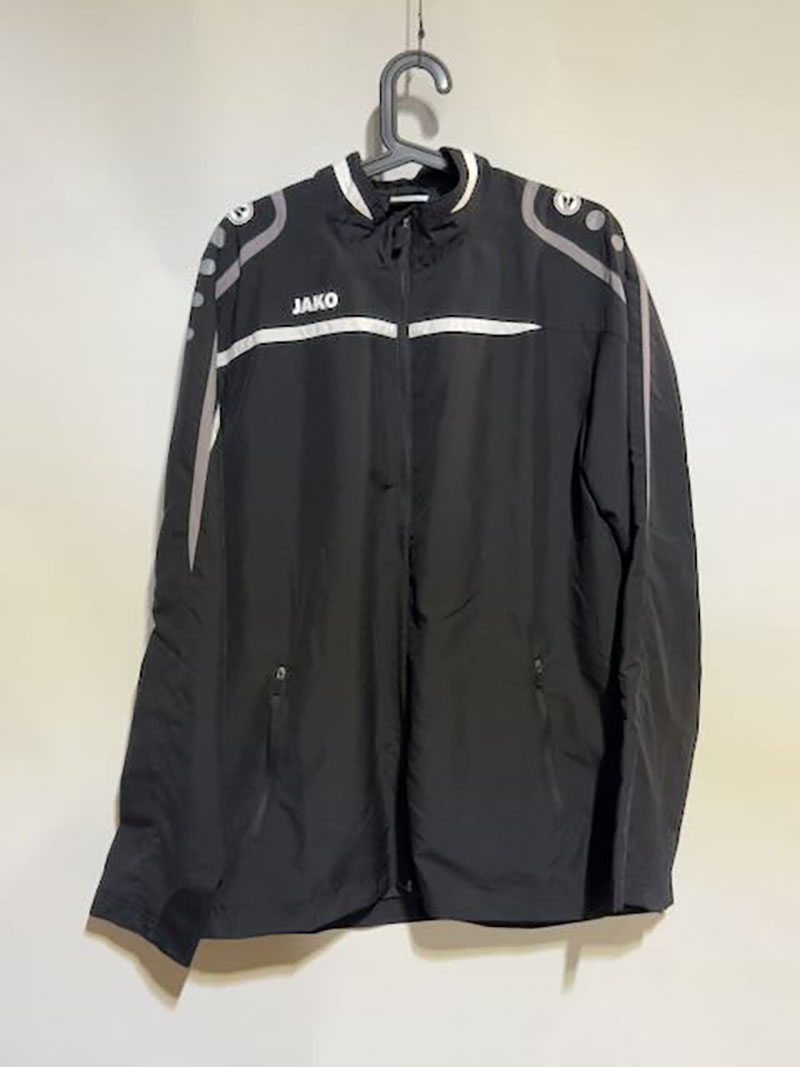 Jako - Team Polyesterjacke schwarz XL